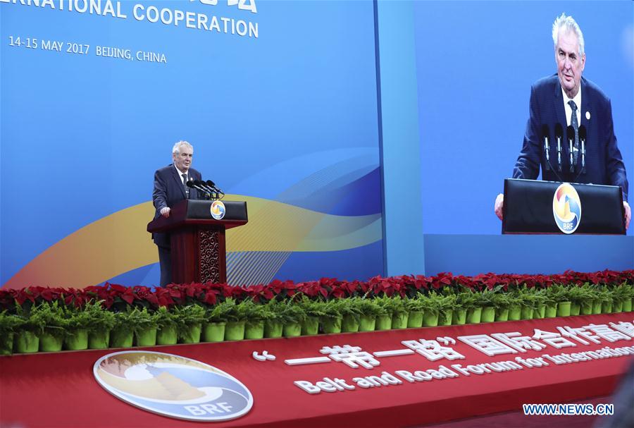 (BRF)CHINA-BELT AND ROAD FORUM-HIGH LEVEL DIALOGUE (CN)