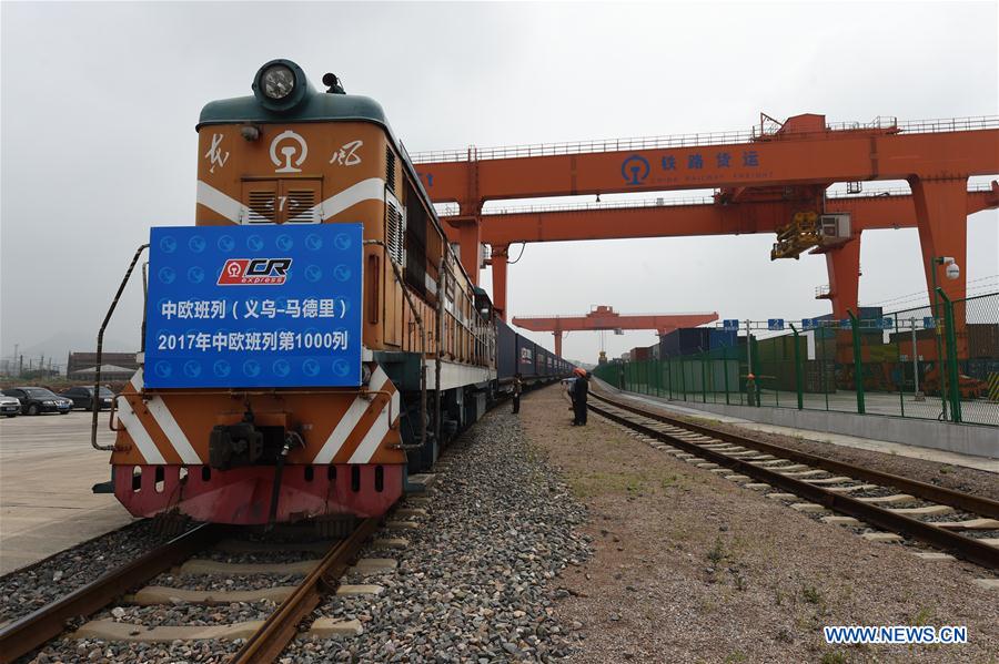 #CHINA-ZHEJIANG-YIWU-SINO-EUROPEAN FREIGHT TRAIN (CN)