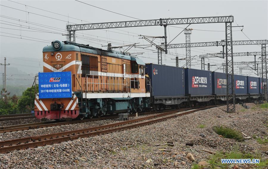 #CHINA-ZHEJIANG-YIWU-SINO-EUROPEAN FREIGHT TRAIN (CN)