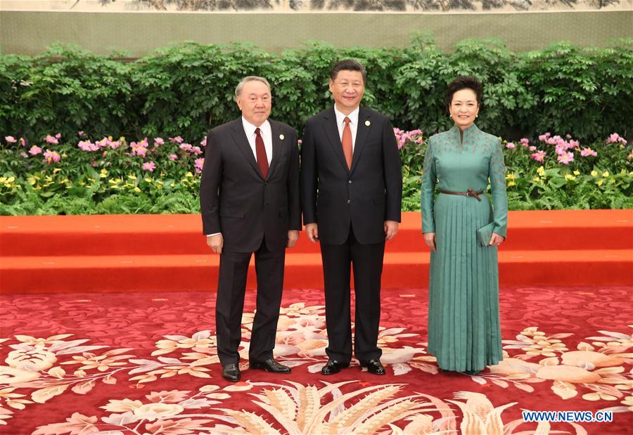 (BRF)CHINA-BEIJING-BELT AND ROAD FORUM-XI JINPING-WELCOME BANQUET (CN)