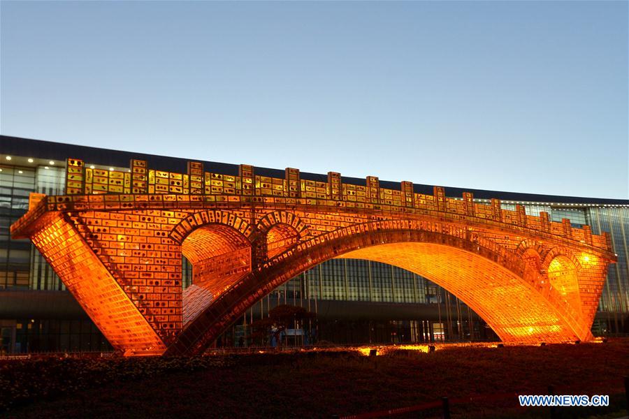 (BRF)CHINA-BEIJING-BELT AND ROAD FORUM-NIGHT VIEW (CN)