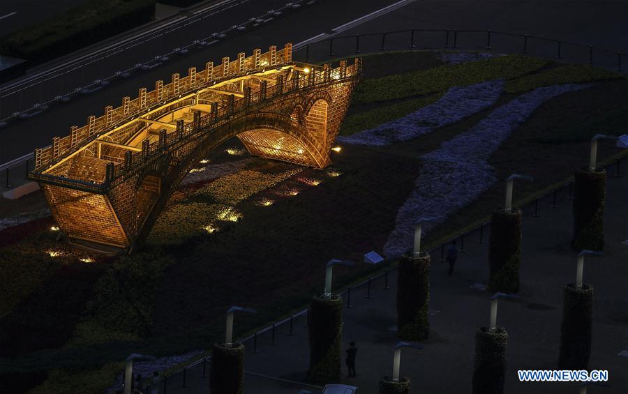 (BRF)CHINA-BEIJING-BELT AND ROAD FORUM-NIGHT VIEW (CN)