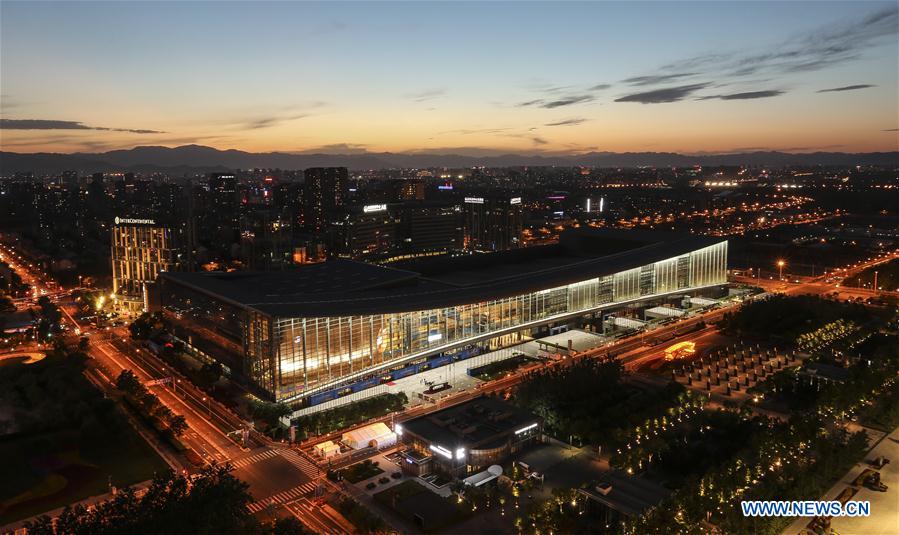 (BRF)CHINA-BEIJING-BELT AND ROAD FORUM-NIGHT VIEW (CN)
