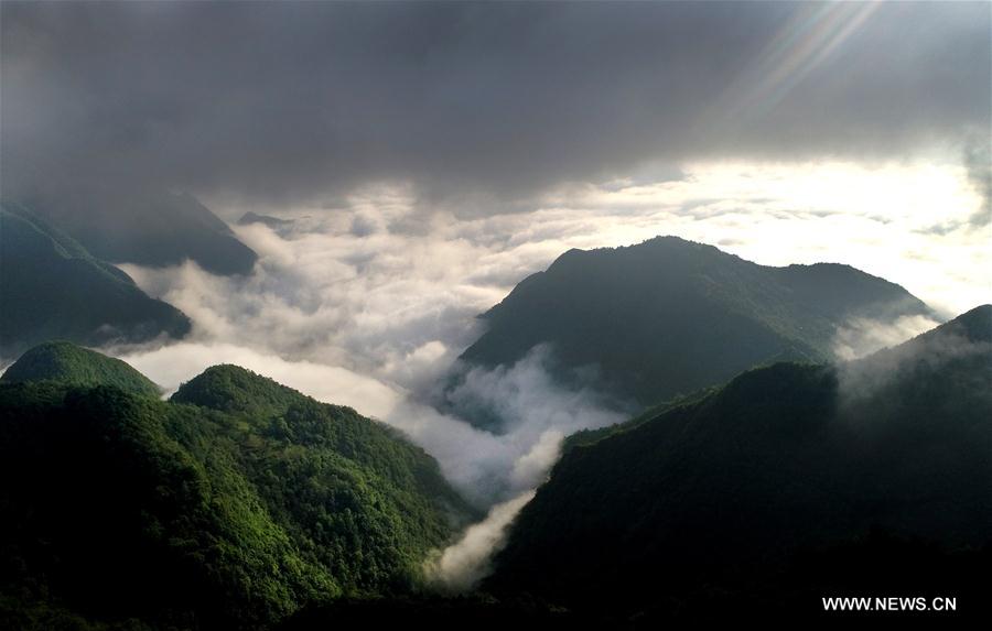 CHINA-SHAANXI-SCENERY-CLOUD SEA (CN)