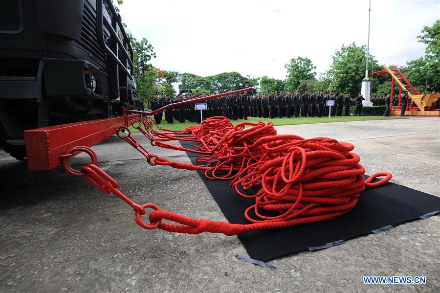 THAILAND-BANGKOK-ARMY-KING-BHUMIBOL-FUNERAL-TRAINING