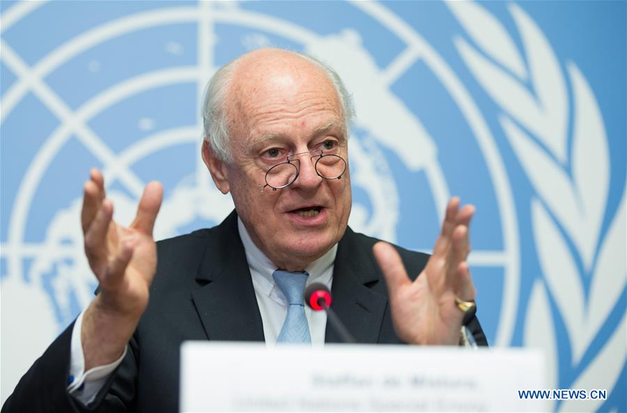 SWITZERLAND-GENEVA-SYRIA PEACE TALKS-UN SPECIAL ENVOY