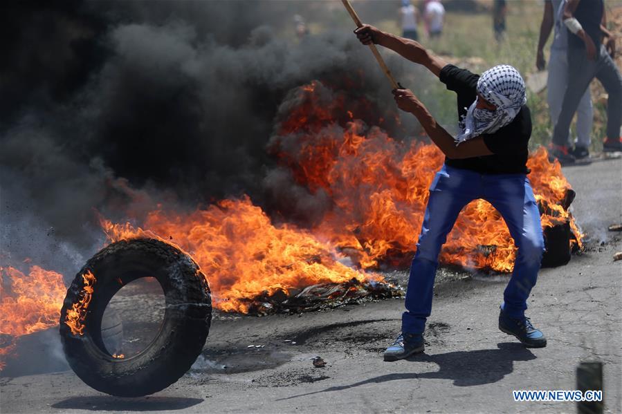 MIDEAST-RAMALLAH-NAKBA-PROTEST
