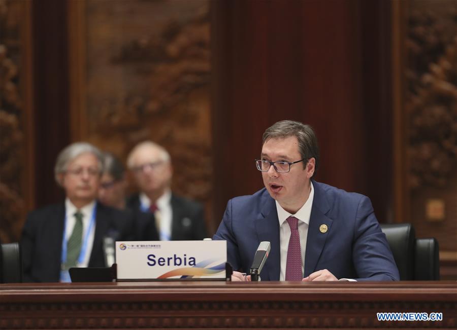 (BRF)CHINA-BEIJING-BELT AND ROAD FORUM-LEADERS' ROUNDTABLE SUMMIT(CN)