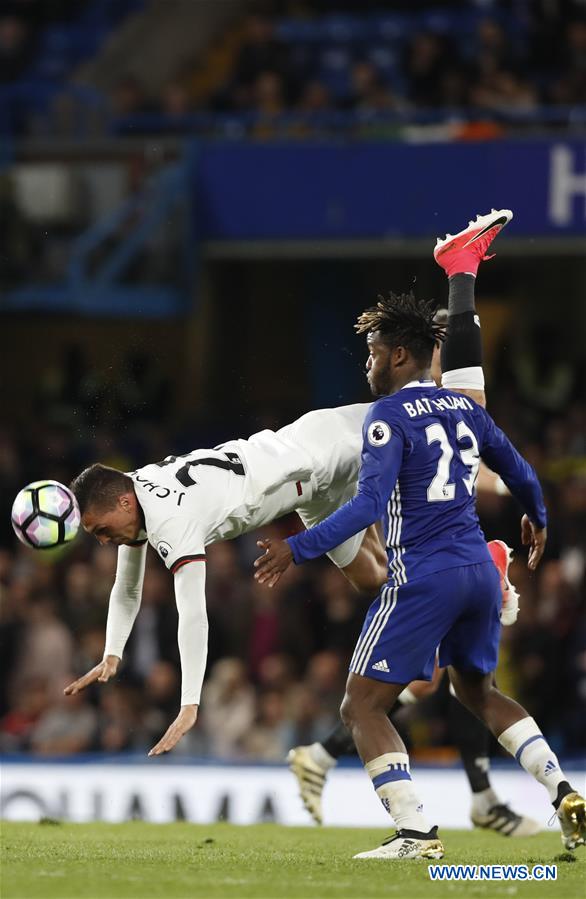 (SP)BRITAIN-LONDON-SOCCER-PREMIER LEAGUE-CHELSEA VS WATFORD