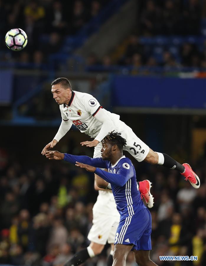 (SP)BRITAIN-LONDON-SOCCER-PREMIER LEAGUE-CHELSEA VS WATFORD