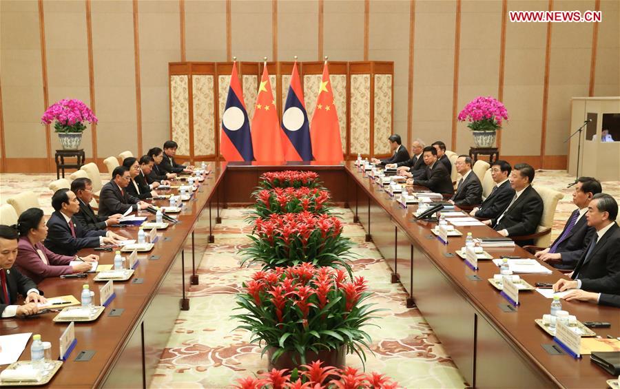 CHINA-LAOS-PRESDIENTS-MEETING (CN)