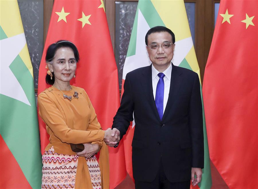 CHINA-BEIJING-LI KEQIANG-MYANMAR-MEETING (CN)