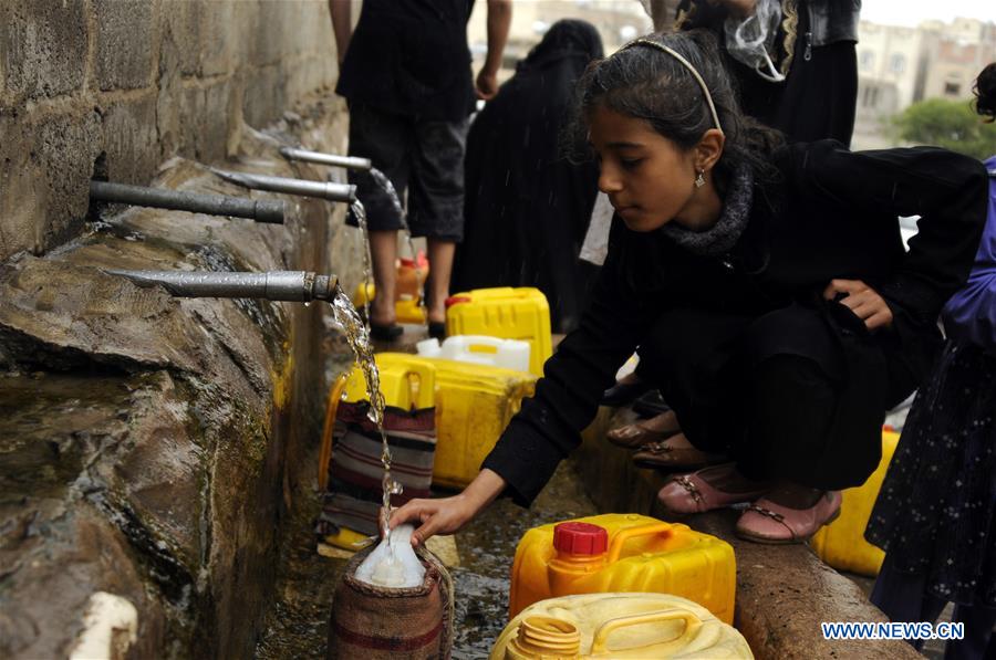 YEMEN-SANAA-CHOLERA-CLEAN WATER SHORTAGE