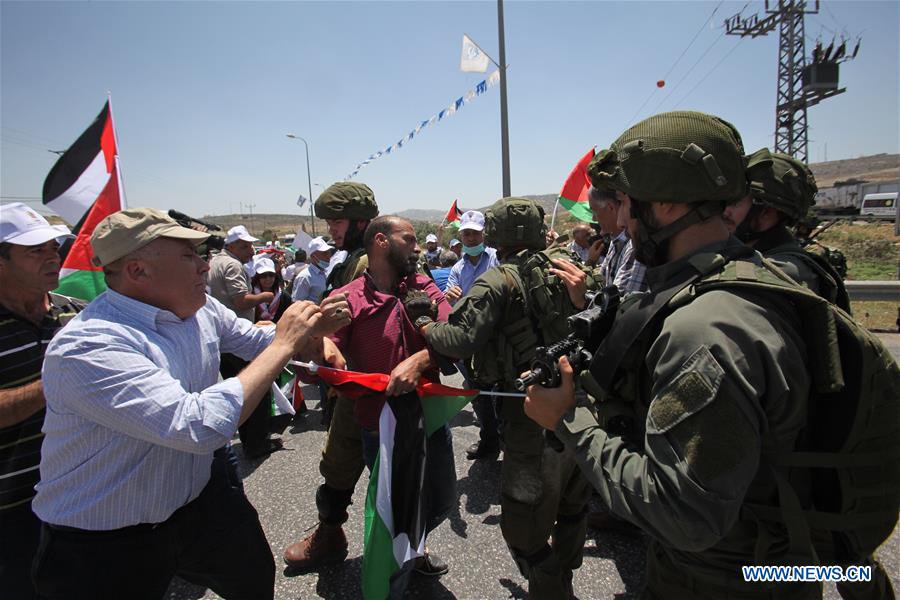 MIDEAST-NABLUS-CLASHES