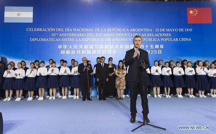 CHINA-BEIJING-ARGENTINA-DIPLOMATIC RELATIONS-ANNIVERSARY (CN)