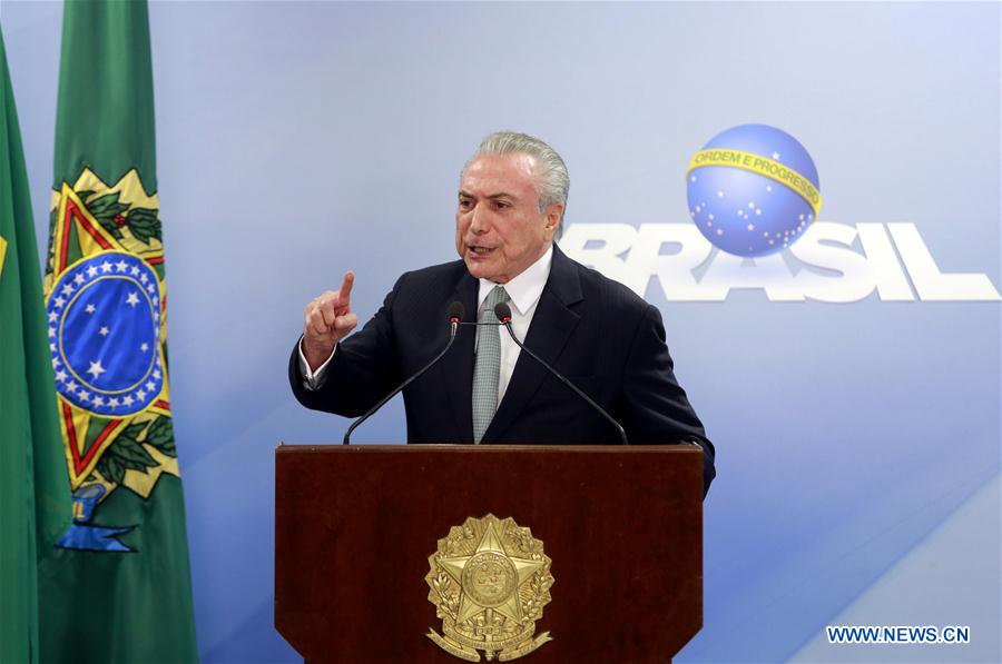 BRAZIL-BRASILIA-PRESIDENT-RESIGNATION-REFUSAL