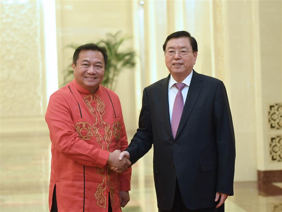 CHINA-BEIJING-ZHANG DEJIANG-THE PHILIPPINES-TALKS (CN)