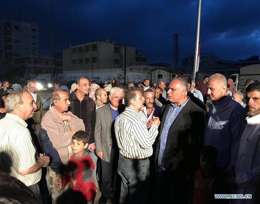 SYRIA-HOMS CITY-LAST BATCH OF REBELS-EVACUATION