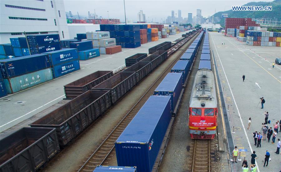 CHINA-SHENZHEN-CHINA RAILWAY EXPRESS-FREIGHT TRAIN ROUTE-EUROPE (CN)