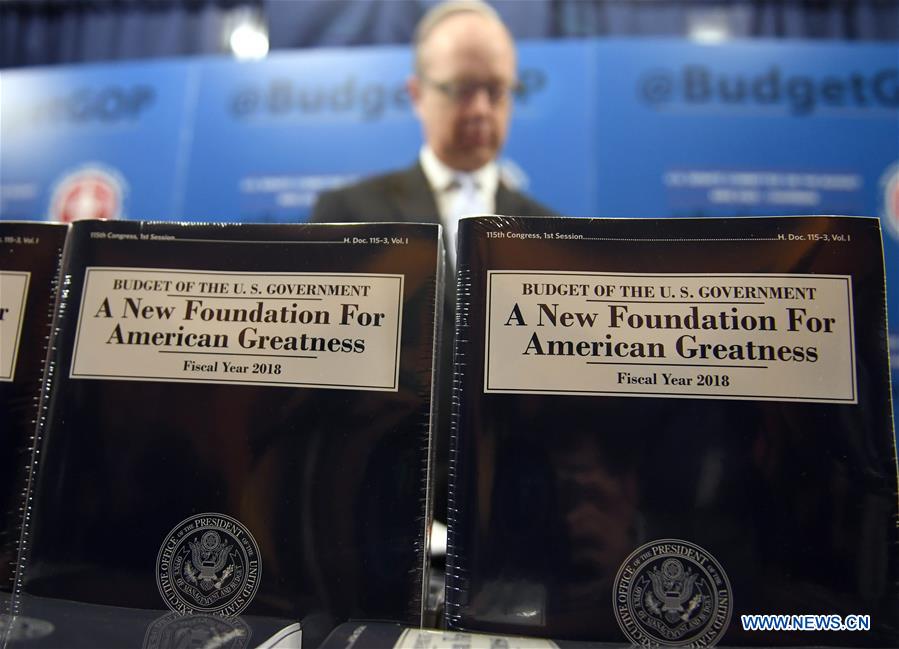 U.S.-WASHINGTON D.C.-TRUMP ADMINISTRATION-FISCAL 2018-BUDGET