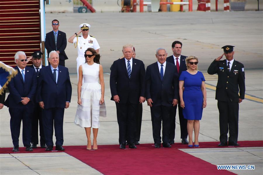 ISRAEL-TEL AVIV-U.S.-PRESIDENT-TRUMP-DEPARTURE