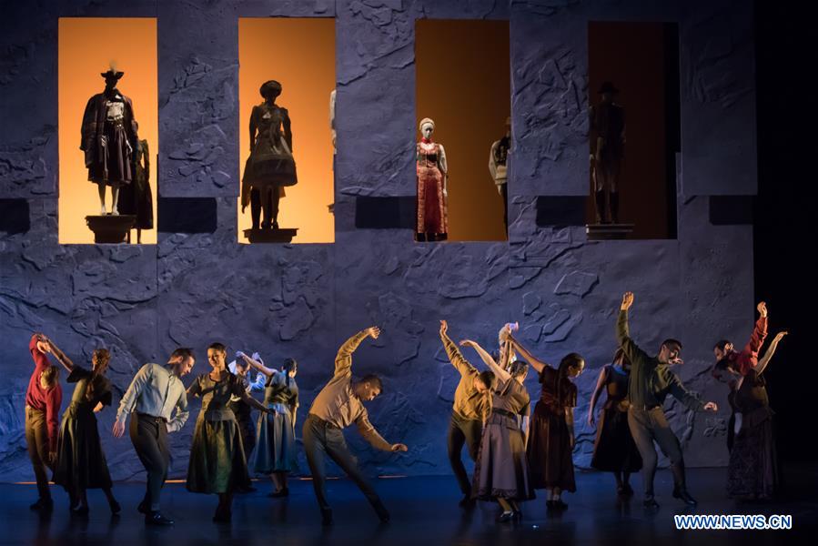 HUNGARY-BUDAPEST-DANCE-BELA BARTOK-DRESS REHEARSAL