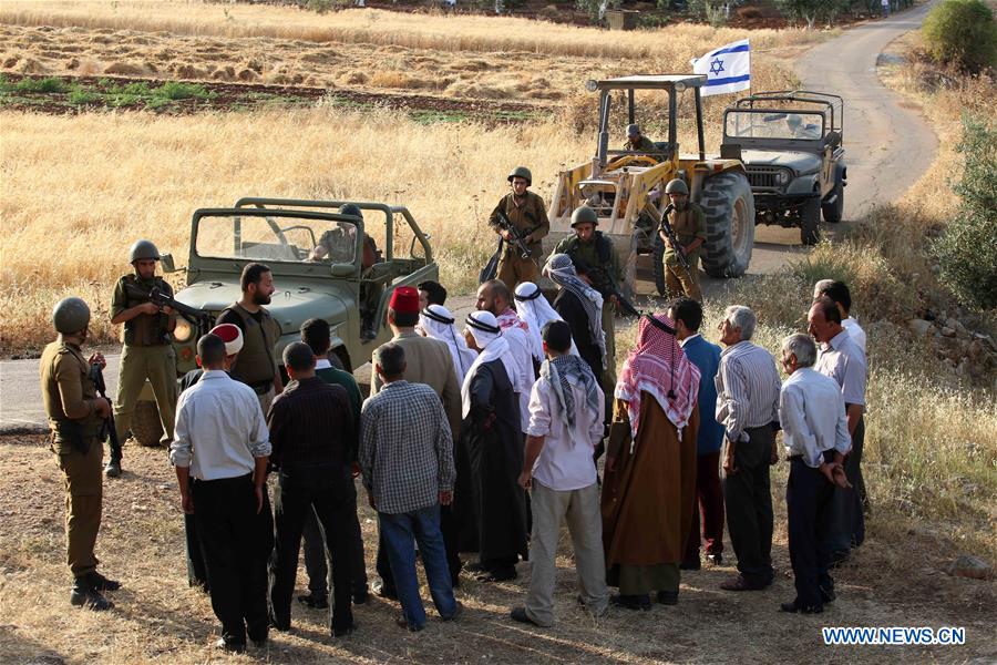 MIDEAST-JENIN-DRAMA-FILMING