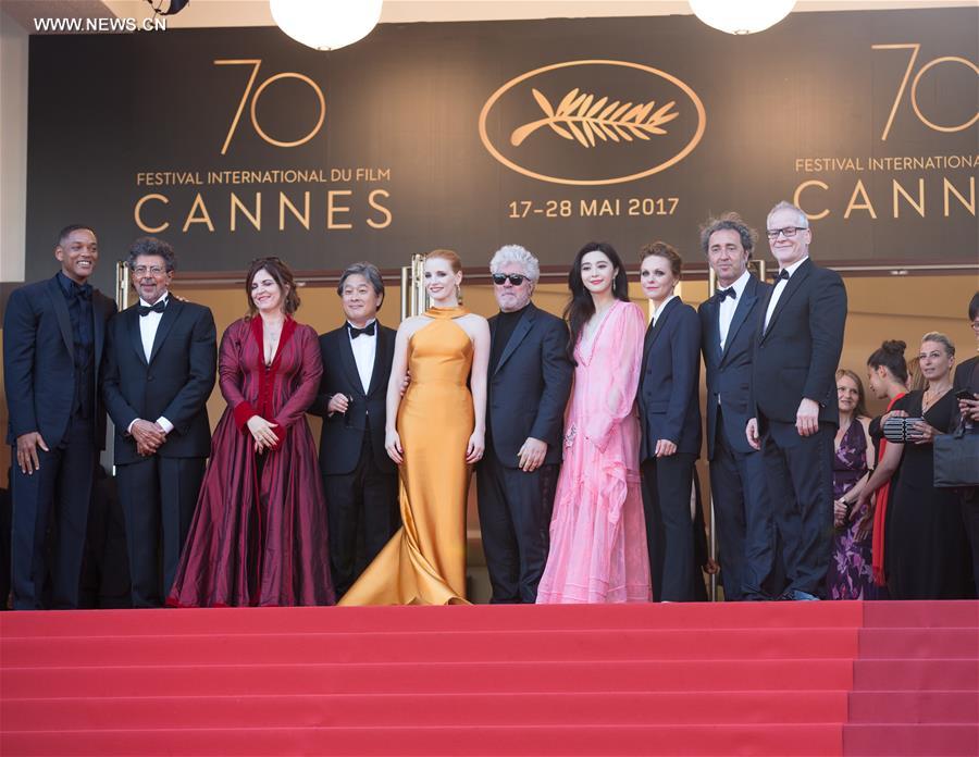 FRANCE-CANNES-FILM FESTIVAL-70TH ANNIVERSARY-RED CARPET