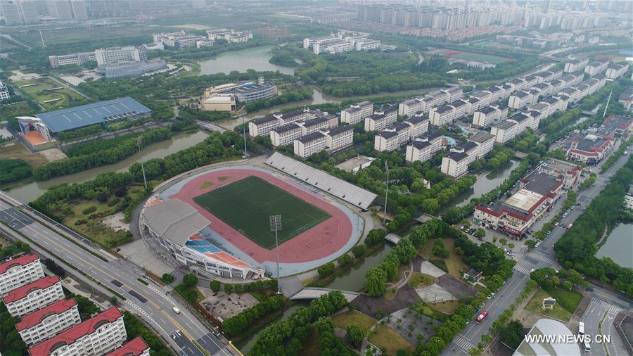 CHINA-SHANGHAI-SONGJIANG-SCENERY-AERIAL VIEW (CN)