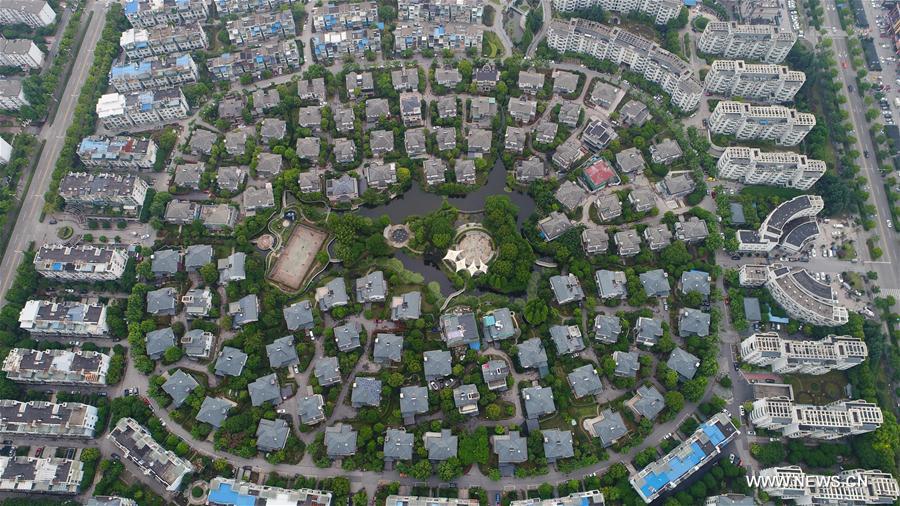 CHINA-SHANGHAI-SONGJIANG-SCENERY-AERIAL VIEW (CN)