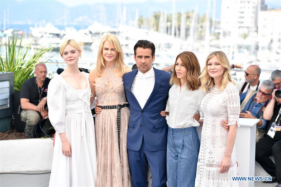 FRANCE-CANNES-70TH CANNES FILM FESTIVAL-IN COMPETITION-THE BEGUILED-PHOTOCALL