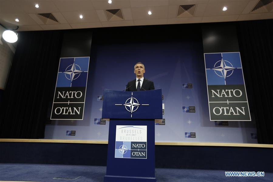 BELGIUM-BRUSSELS-NATO-SUMMIT-SECRETARY GENERAL-PRESS CONFERENCE