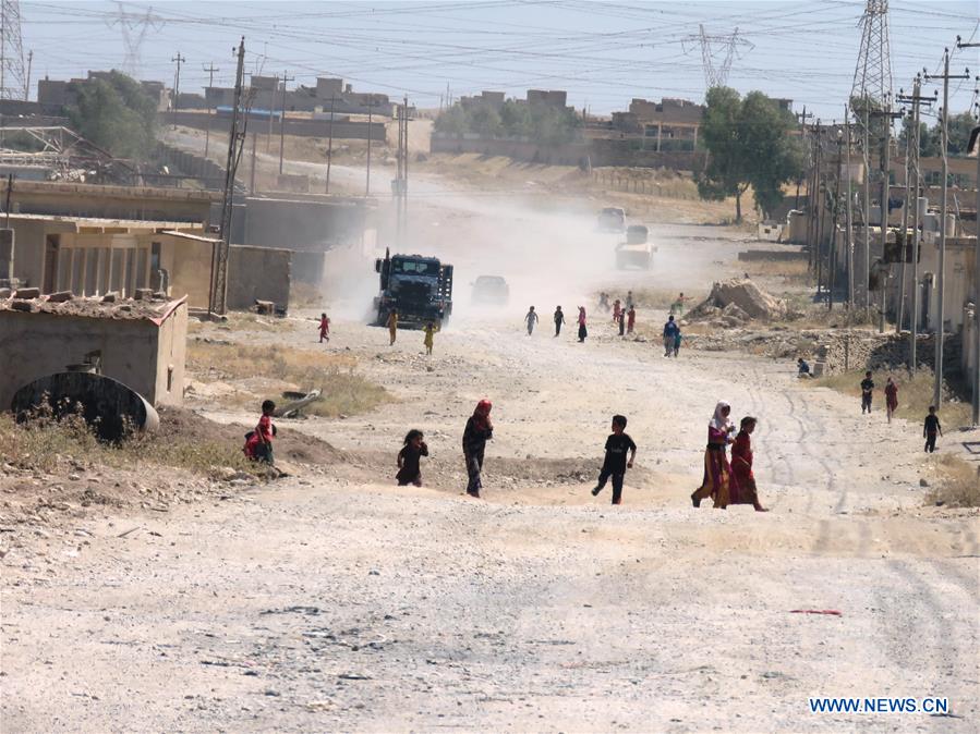 IRAQ-WESTERN MOSUL-RECAPTURED NEIGHBORHOOD-VISIT