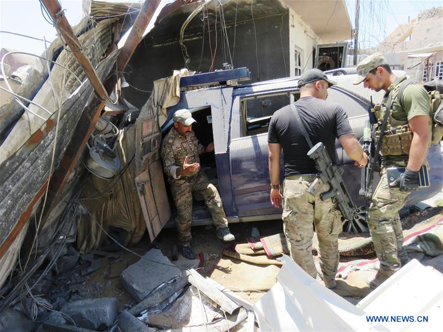 IRAQ-WESTERN MOSUL-RECAPTURED NEIGHBORHOOD-VISIT