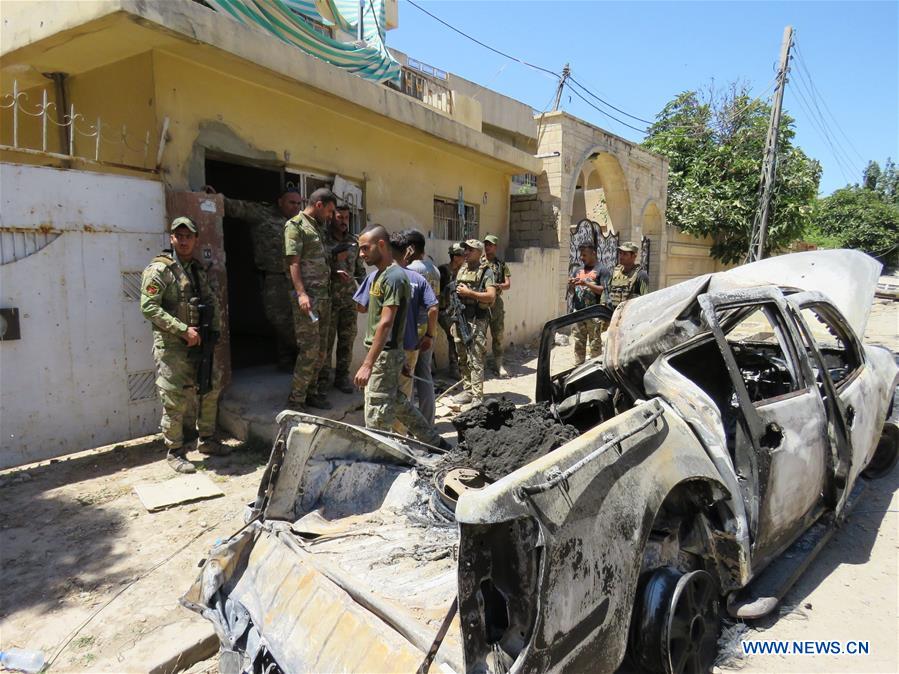 IRAQ-WESTERN MOSUL-RECAPTURED NEIGHBORHOOD-VISIT