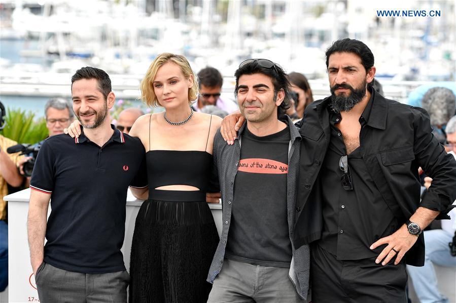 FRANCE-CANNES-70TH CANNES FILM FESTIVAL-IN COMPETITION-IN THE FADE-PHOTOCALL