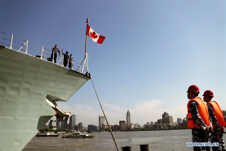 CHINA-SHANGHAI-CANADA-NAVY-VISIT (CN)