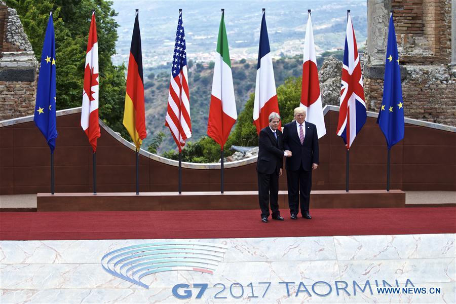 ITALY-SICILY-TAORMINA-G7-OPENING CEREMONY