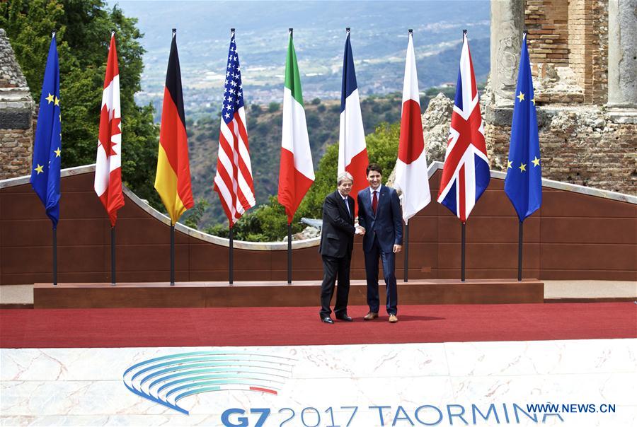 ITALY-SICILY-TAORMINA-G7-OPENING CEREMONY