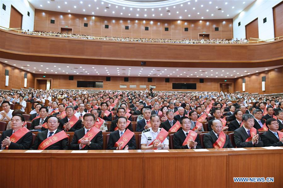 CHINA-BEIJING-SCI-TECH WORKERS-AWARD(CN)