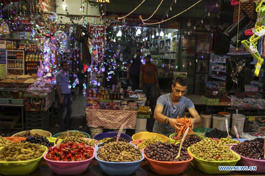 MIDEAST-GAZA CITY-RAMADAN