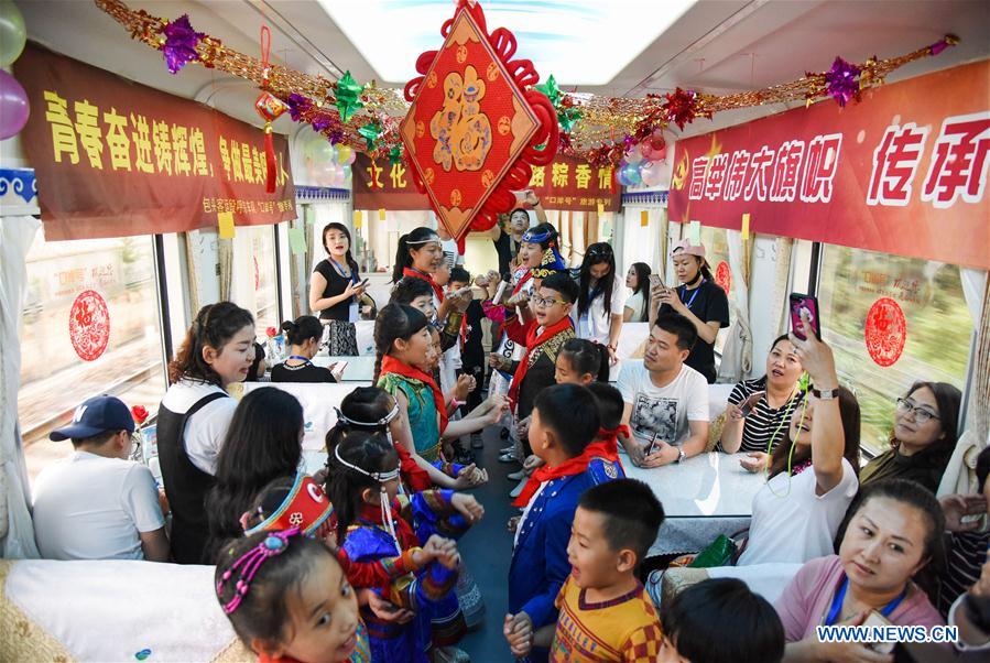 CHINA-INNER MONGOLIA-TRAIN-FESTIVAL (CN)