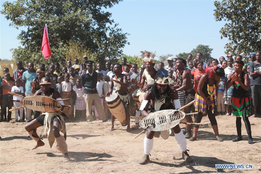 ZAMBIA-CENTRAL PROVINCE-CHINA-BOREHOLE-HANDOVER