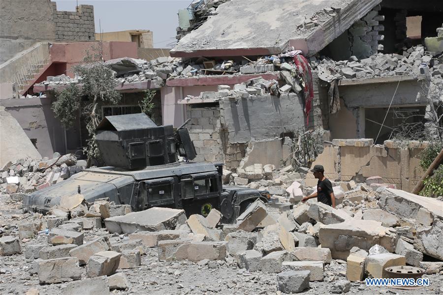 IRAQ-WESTERN MOSUL-IS-FIGHTING-LAST STAGES