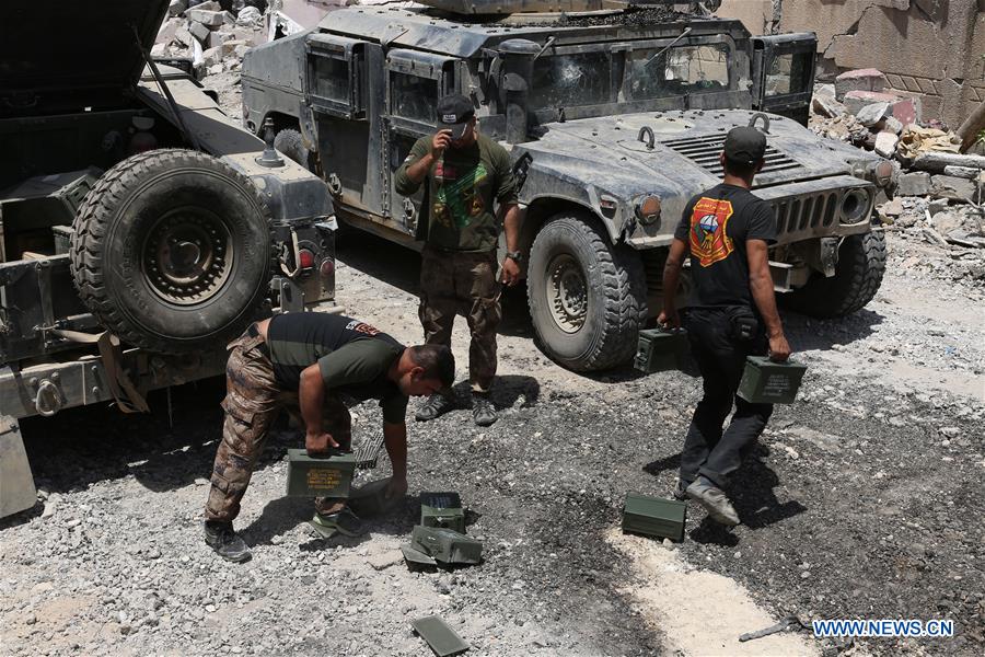 IRAQ-WESTERN MOSUL-IS-FIGHTING-LAST STAGES