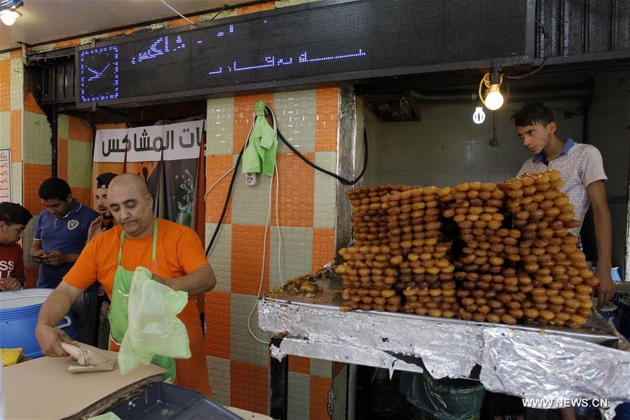 ALGERIA-BOUFARIK-RAMADAN-FOOD