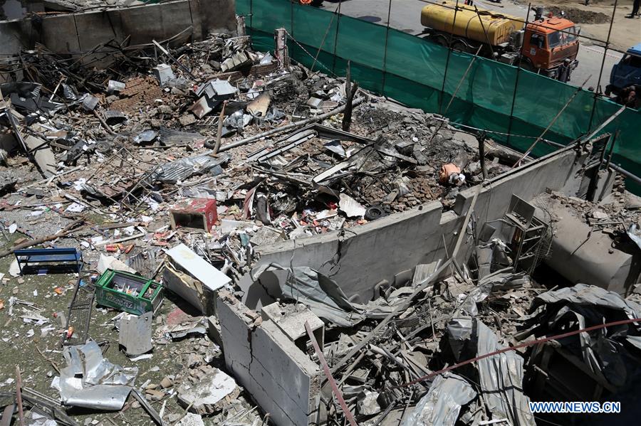 AFGHANISTAN-KABUL-BOMB-AFTERMATH