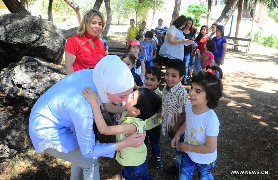 SYRIA-DAMASCUS-HOMELESS-KIDS