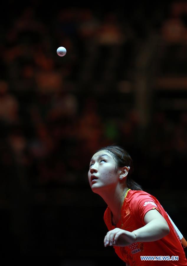 (SP)GERMANY-DUSSELDORF-TABLE TENNIS-WORLD CHAMPIONSHIPS
