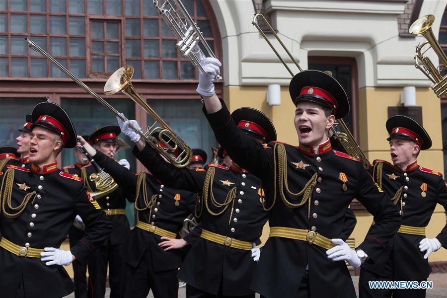 RUSSIA-MOSCOW-MILITARY-MUSIC